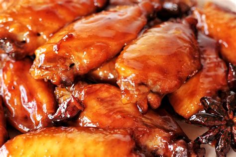 Sticky Braised Chinese Chicken Wings Recipe