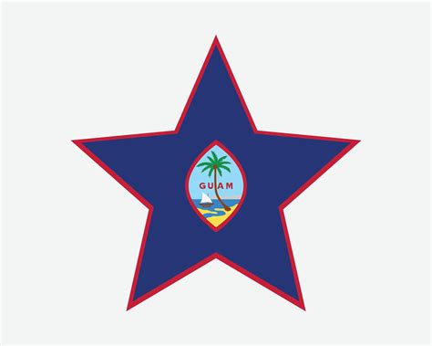 Guam Star Flag 26422705 Vector Art at Vecteezy