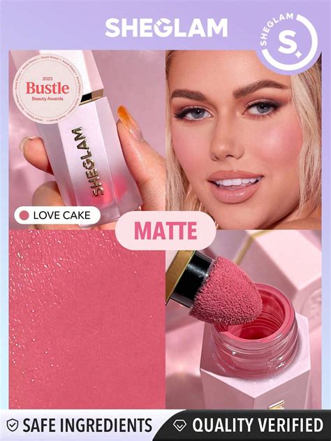 SHEGLAM Color Bloom Liquid Blush Matte Finish-Love Cake - Negative Apparel
