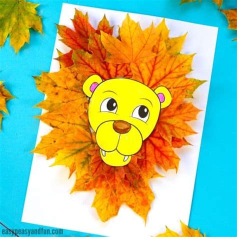 30+ Lion Art & Crafts for Kids - Emma Owl