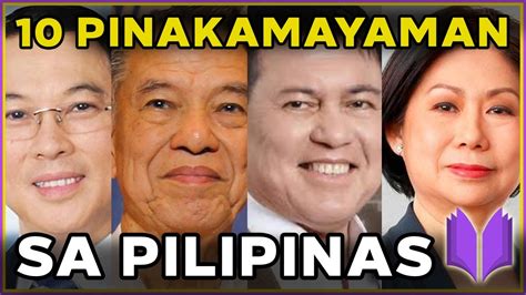 Sampung Pinakamayamang Tao Sa Pilipinas | pinakavlog