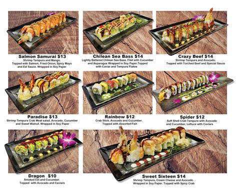 Menu | koiasianlounge