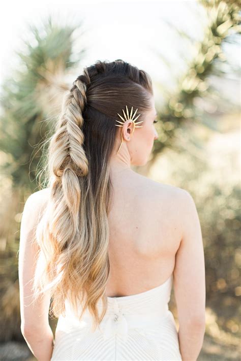 Braided elements will soon be added to every half up hair look 9