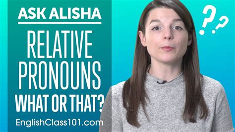 relative pronouns basic english grammar youtube