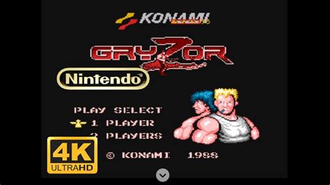 gryzorcontra nes hack gameplay youtube