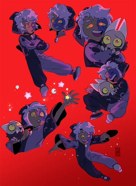 king clawthorne and the collector (the owl house) drawn by dana_terrace