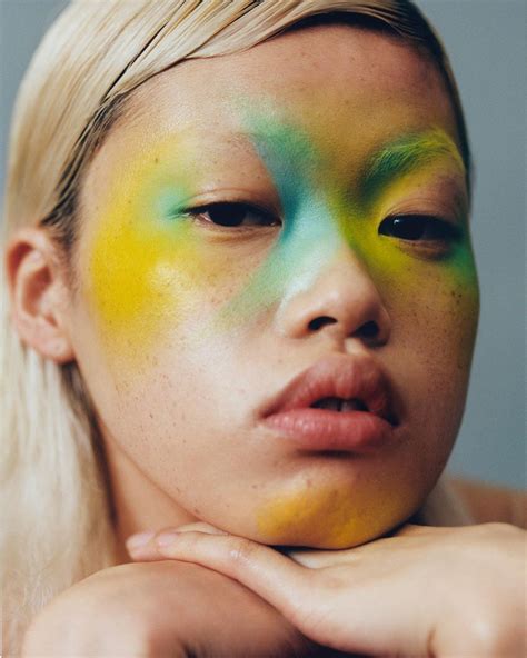 trunk archive editorial photography makeup face paint photography