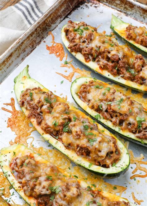 zucchini recipes boats