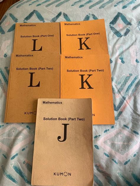 The Secret To Unlocking Mathematical Mastery Unveiling The Power Of Kumon Solution Books