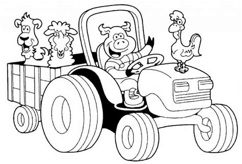 60+ Desenhos de Animais da Fazenda para colorir - Como fazer em casa