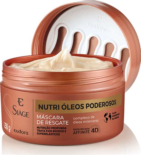 Qual A Melhor Máscara De Nutrição Da Eudora - Máscara Eudora Siàge Nutri Óleos Poderosos | Beleza na Web