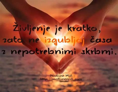 Lepe Misli o življenju - Življenje je kratko