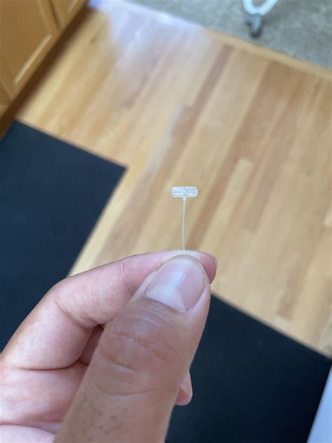 These little plastic tags that they insist on putting hundreds of any