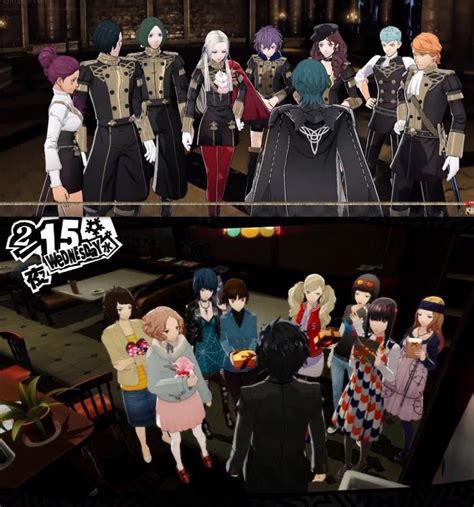 people  comparing   fire emblem  persona rpersona
