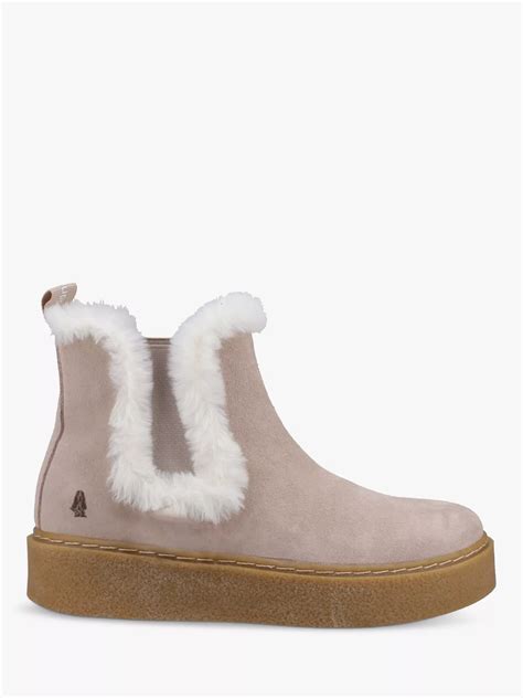 Hush Puppies Bella Suede Chelsea Boots, Nude