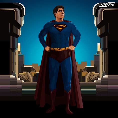 ArtStation - Brandon Routh Superman Returns