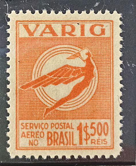 Ícaro Estilizado Novas Cores e Valores 1934 V50 – NUMIS – Museu Numismático