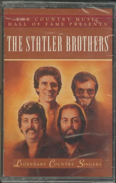 The Statler Brothers – Legendary Country Singers (Cassette) - Discogs