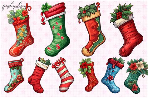 Christmas Stockings Clipart