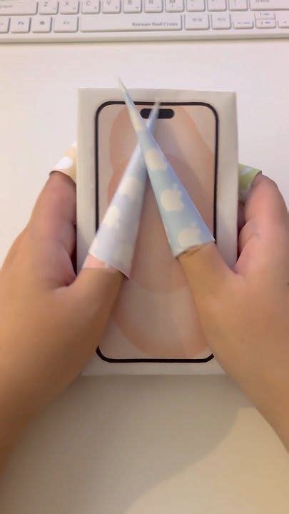 iphone unboxing asmr papercraft iphone squishy craft handmade