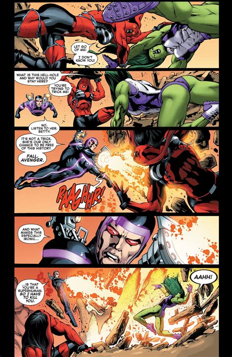 Elizabeth "Betty" Ross and Jennifer "Jen" Walters. The Red She-Hulk