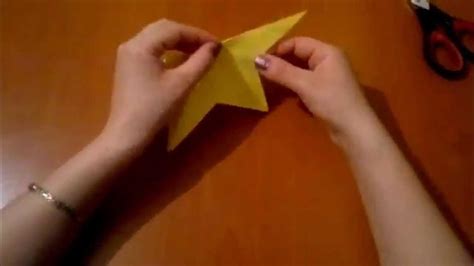 Как сделать звезду из бумаги - YouTube