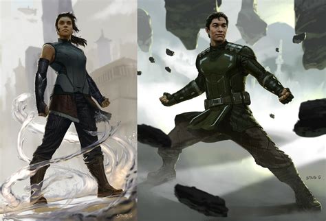 [Fan content] Realistic Korra & Bolin fan art by dustsplat : r