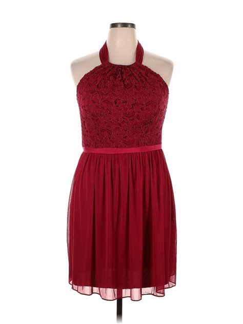 burgundy dress david's bridal - Fashion Professional