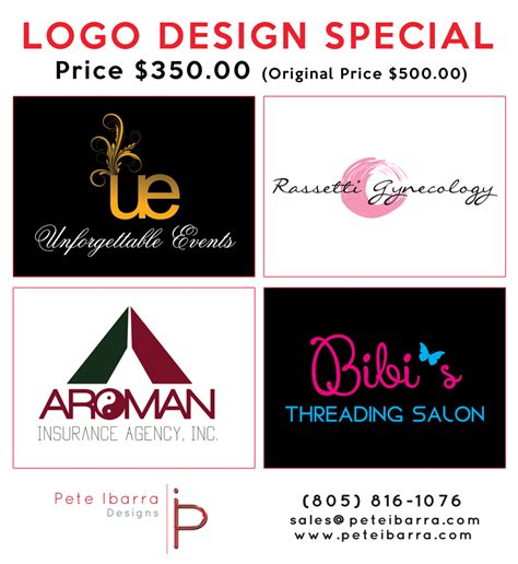 Logo Design Special - peteibarra.com