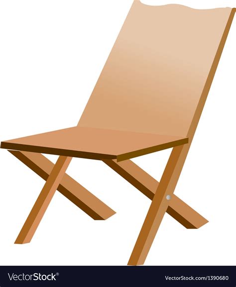 view  chair royalty  vector image vectorstock