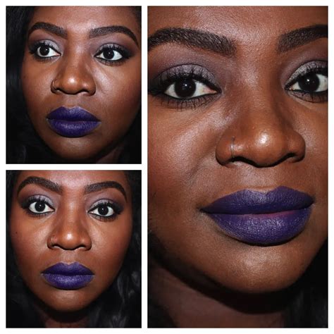 Mac Smoked Purple: The Perfect Dark Skin Lipstick | Smokedbyewe