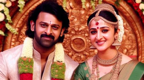 prabhas marry  rumoured girlfriend anushka shetty heres