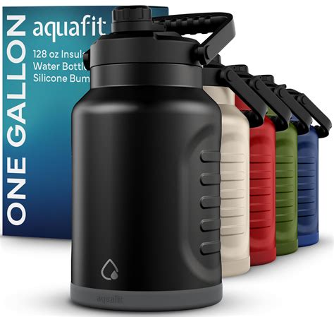 Snapklik.com : AQUAFIT One Gallon Water Bottle Insulated - Gallon Water
