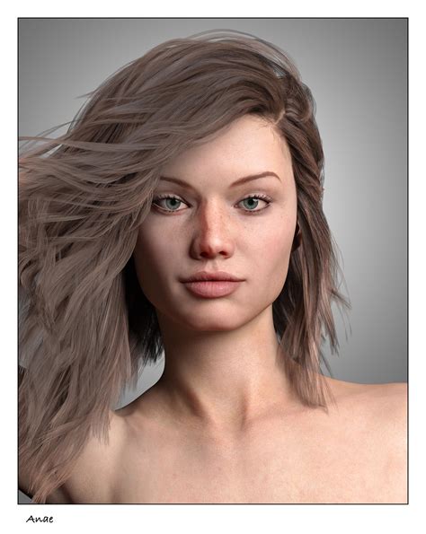 Free Stock: New 3d model Anae by ArtReferenceSource on DeviantArt