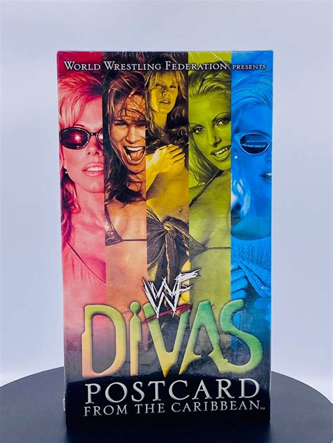 WWF Divas In Hedonism & Postcards From The Caribbean vintage | Etsy