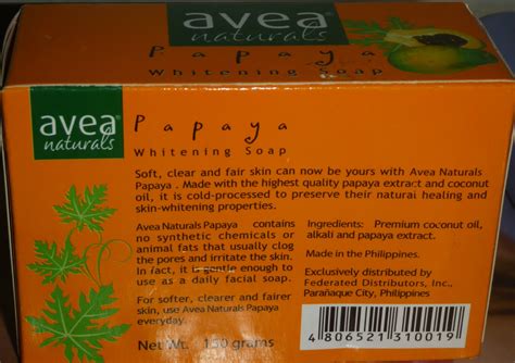 Shopaholic Girl: Avea Naturals Papaya Soap
