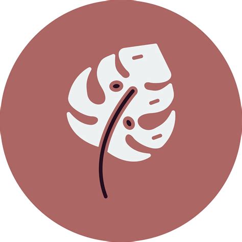 Monstera Deliciosa Vector Icon 31670454 Vector Art at Vecteezy