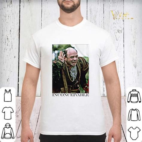 Wallace Shawn Vizzini Inconceivable Princess Bride shirt sweater, hoodie, sweater, longsleeve t ...