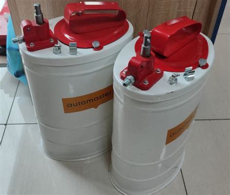 Нагнетатель консистентной смазки, механическый 20kg (Бочка для солидола ...