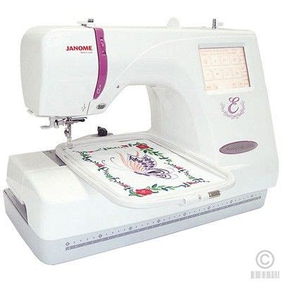 Janome 350-e Embroidery machine--this was a surprise present on our ...