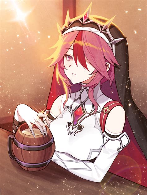Rosaria - Genshin Impact - Image by Kyundoo #3284898 - Zerochan Anime ...