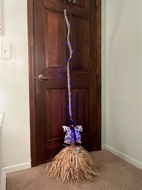 diy witch broom 2