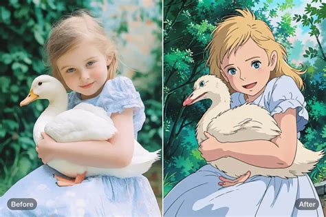 無料AIジブリジェネレーター - 写真をスタジオジブリ風アートに変換