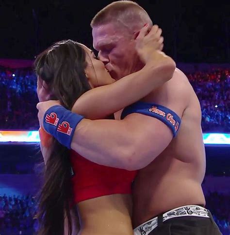 Wwe Maria And John Cena Kiss
