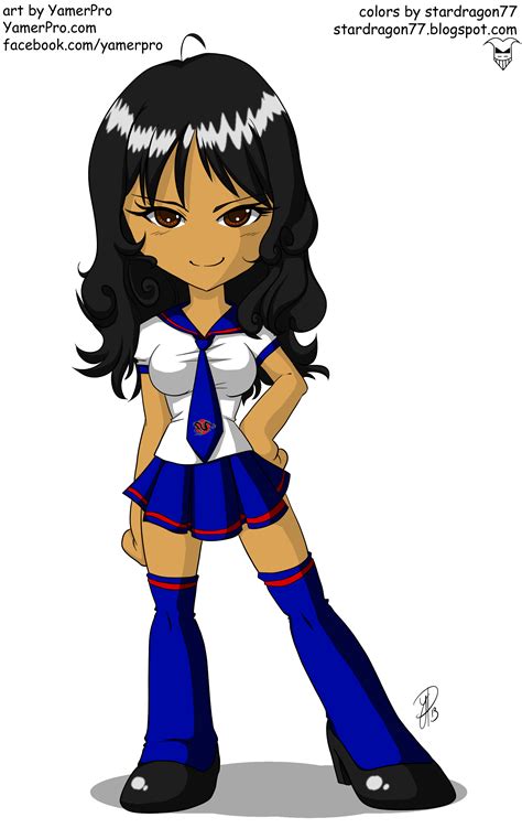 Yamer - Chibi Mika Tan by StarDragon77 on Newgrounds