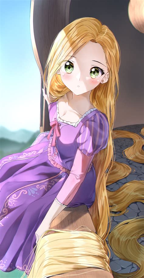 Rapunzel [Tangled] : r/awwnime
