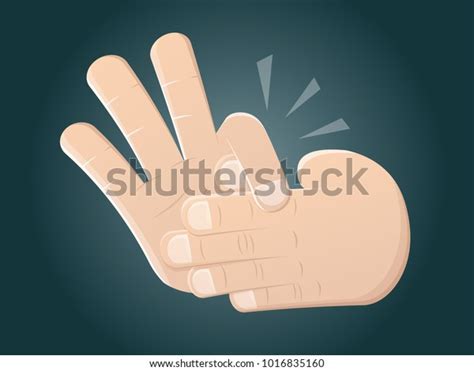 Magic Finger Trick Clipart Stock Vector (Royalty Free) 1016835160 ...