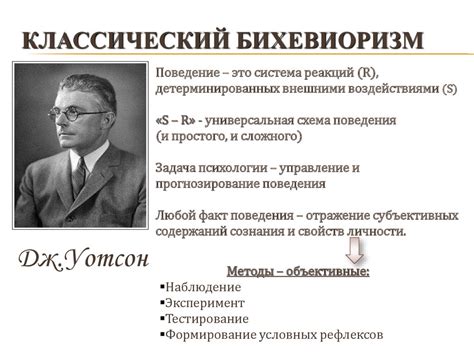 Бихевиоризм. Этапы эволюции бихевиоризма - презентация онлайн