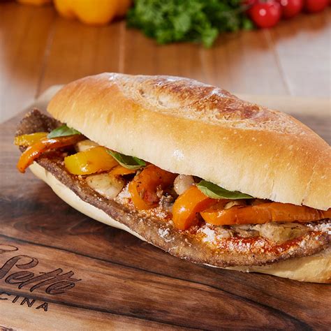 Veal Parmigiana Sandwich – Sette Cucina