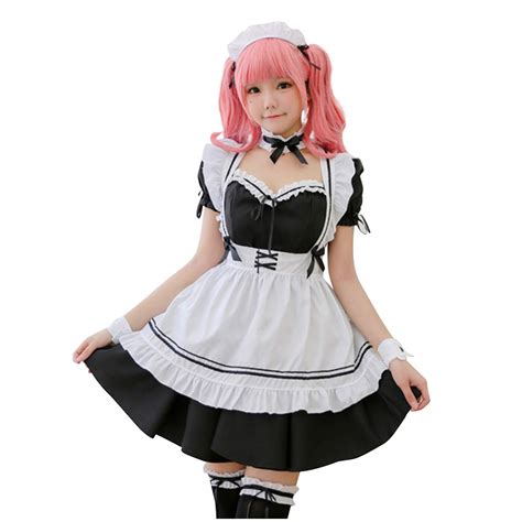 Buy Women's Maid Outfit Cosplay Japanese Anime Sissy Maid Cosplay Sweet